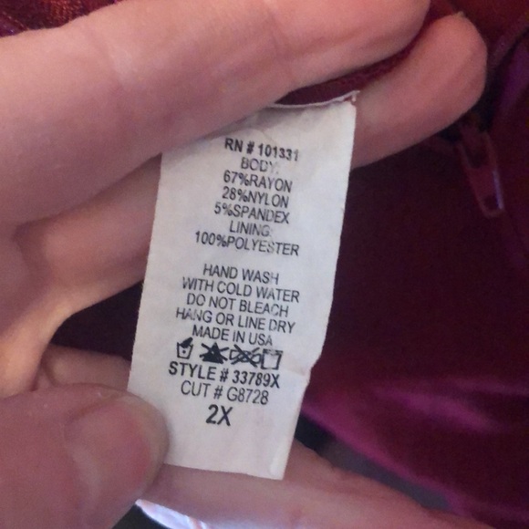 Charlotte Russe Red Plus Size Jumpsuit - Picture 8 of 8